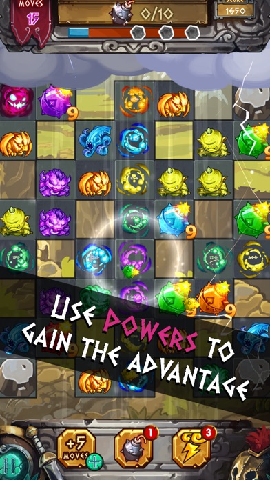 Hoplite Hero - Color Swipe 3 screenshot 3
