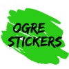 Ogre Stickers Logo Stickers