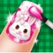 It’s a wonderful day at the nail salon in this whimsical kids nail design game