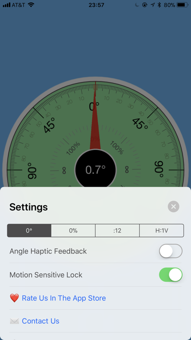 Advanced Level and Inclinometer - TiltMeter Screenshot 5