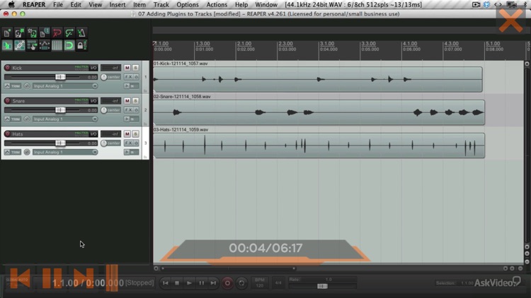 Working With Audio Course