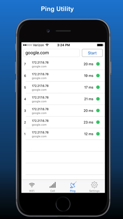 NetSignal - signal strength