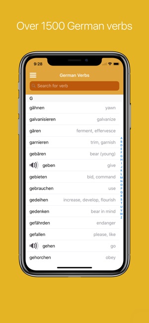 German Verb Conjugator Pro(圖2)-速報App