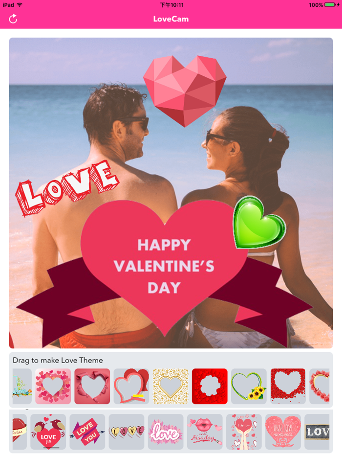 LoveCam Valentines Day Camera