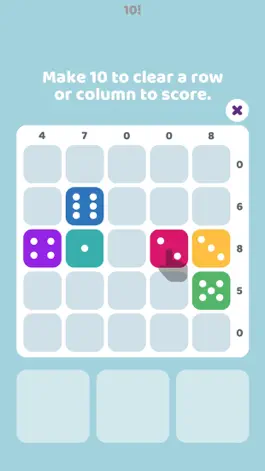 Game screenshot 10! Dice - Fun Math Puzzle hack