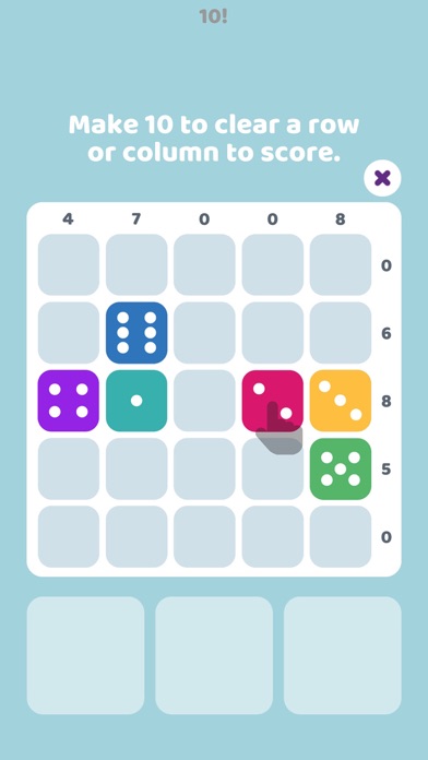 10! Dice - Fun Math Puzzle screenshot 3