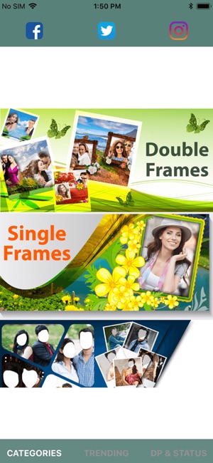 Nature Photo Frame Dual