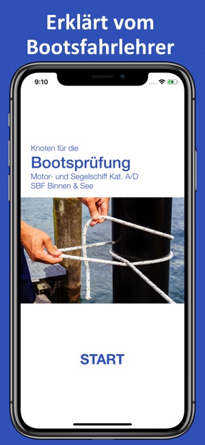 Knoten für die Bootsprüfung