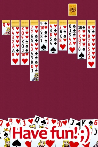 Spider solitaire - classic popular game screenshot 3