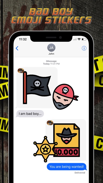 Bad Boy Emoji Stickers