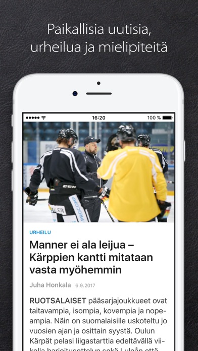 Oulu-lehti screenshot 2