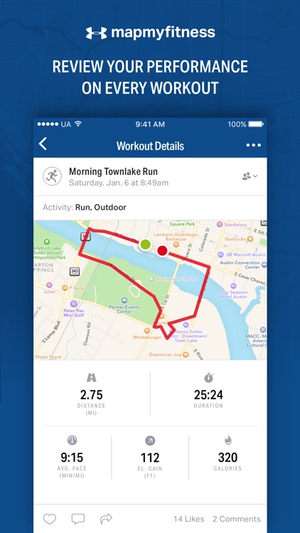 Map My Fitness by Under Armour
