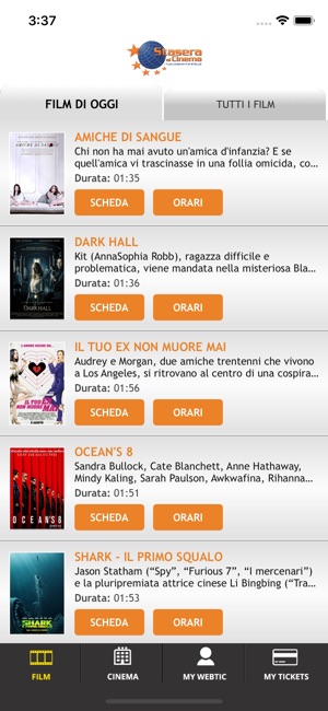 Webtic Stasera al Cinema(圖2)-速報App