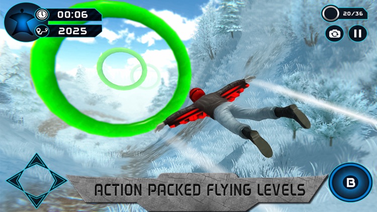 Wingsuit Simulator Flying Game screenshot-3