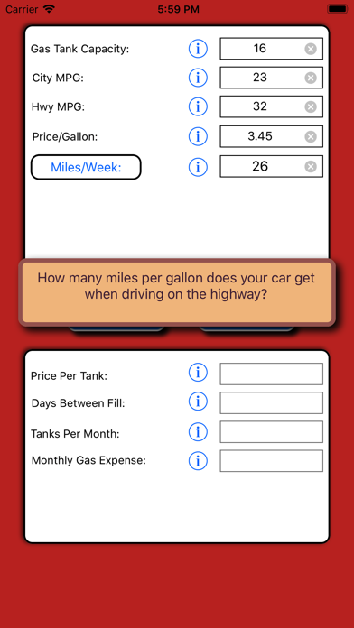 How to cancel & delete Gas Expense Calculator from iphone & ipad 4