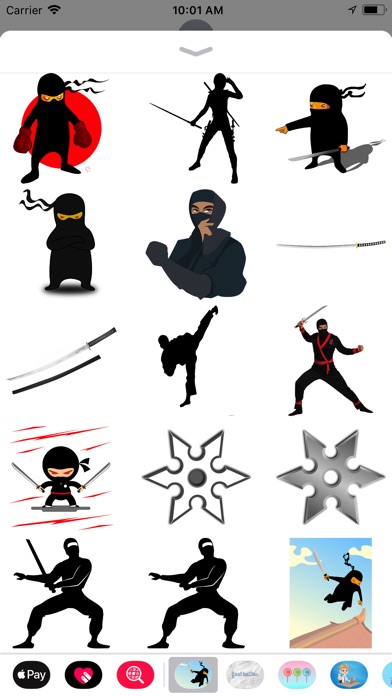Epic Ninja Stickers screenshot 3