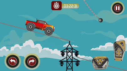 Rope Bridge Racer Car Games screenshot 2