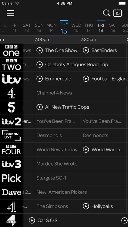 TalkTalk TV Planner