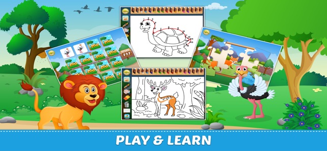 Zoo Animals Learning Game(圖4)-速報App