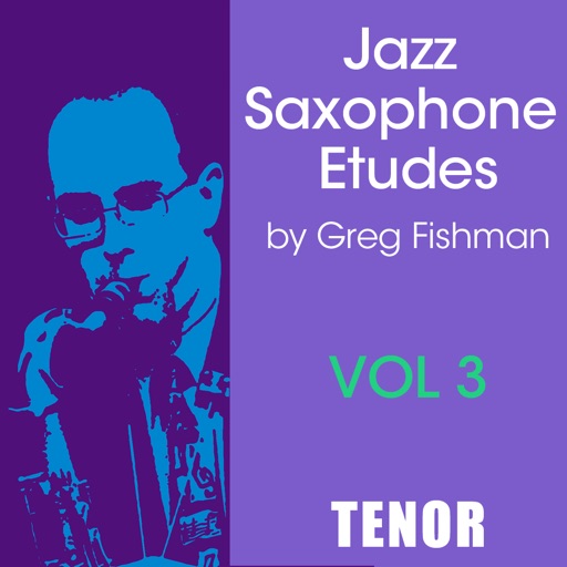 Jazz Sax Etudes Vol 3 Tenor