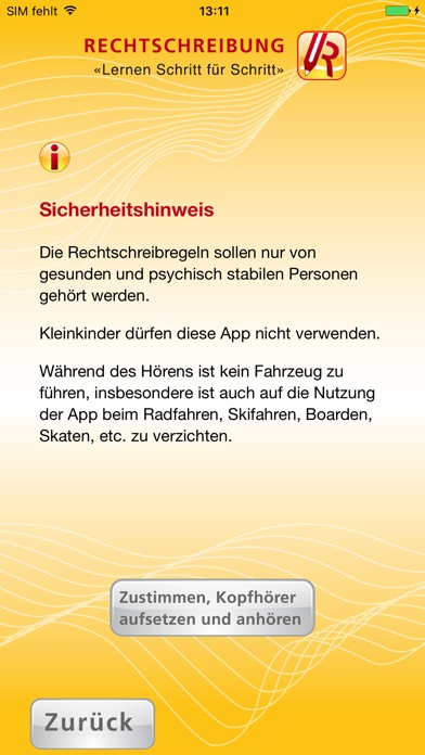 Rechtschreibung App screenshot 2