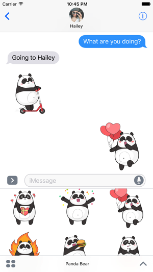 Panda Bear Stickers & Emoji(圖2)-速報App