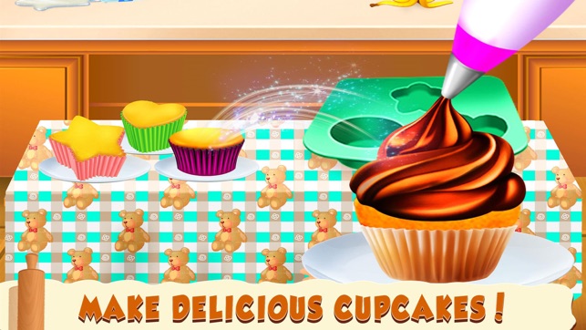 Cupcake Shop Kids cooking Game(圖3)-速報App