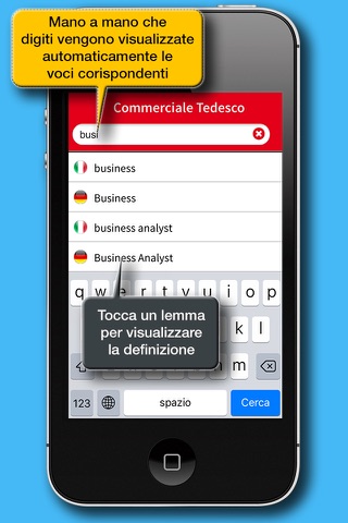 Dizionario Commerciale Tedesco screenshot 2
