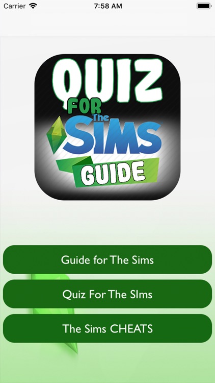 Quiz For Sims 4