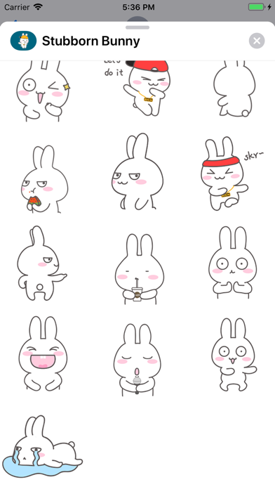 Stubborn Bunny Animated screenshot 2