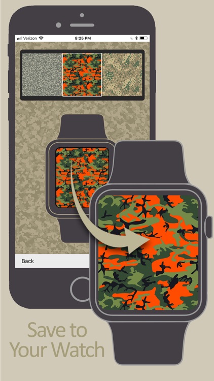 Camouflage Yo Watch! - Faces screenshot-4