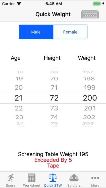 Army Fitness APFT Calculator