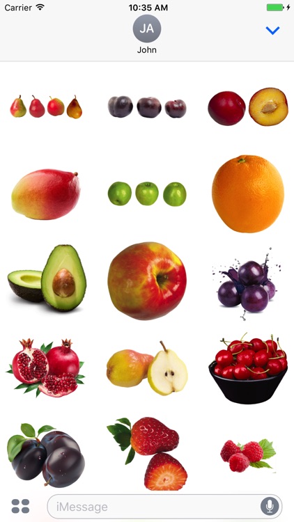 Fruits for iMessage