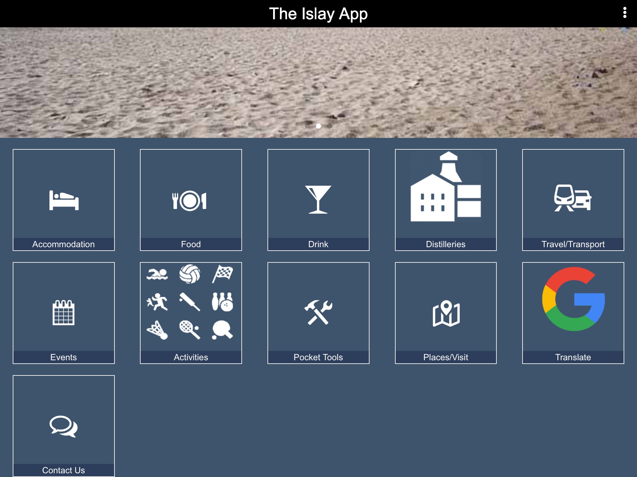 The Islay App screenshot 2