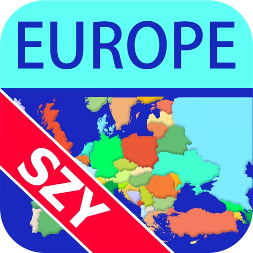 Map Solitaire Europe by SZY iOS App