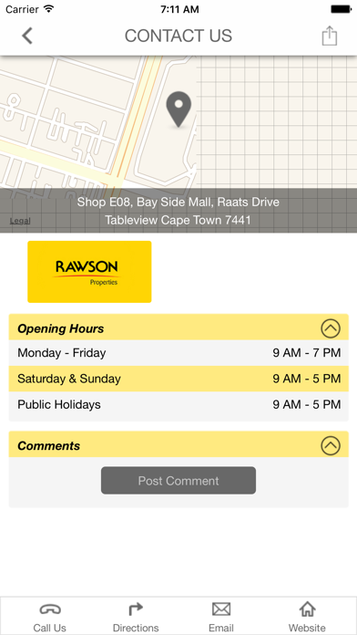 How to cancel & delete Rawson Properties Tableview from iphone & ipad 3