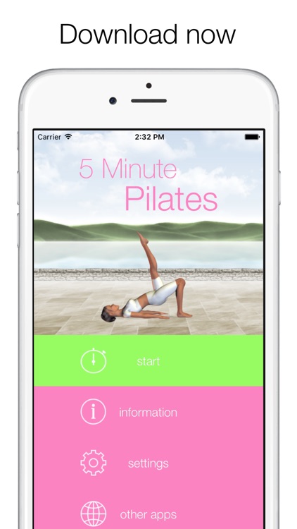 5 Minute Pilates Workouts screenshot-4