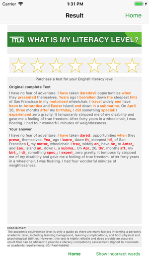What Is My Literacy Level(圖4)-速報App
