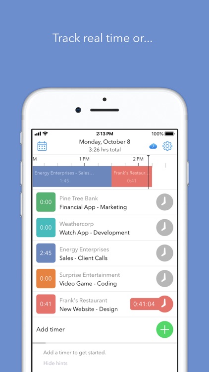 Hours Time Tracking screenshot-4