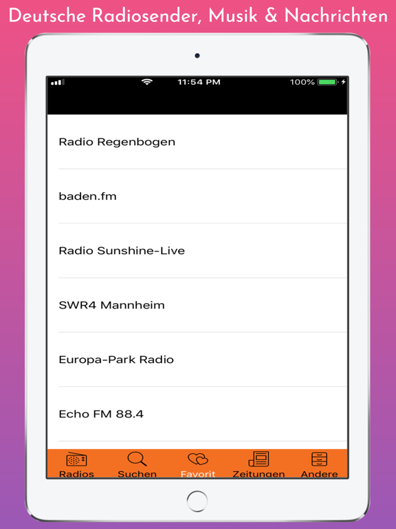 Deutsche Radiosender & Musik screenshot 4