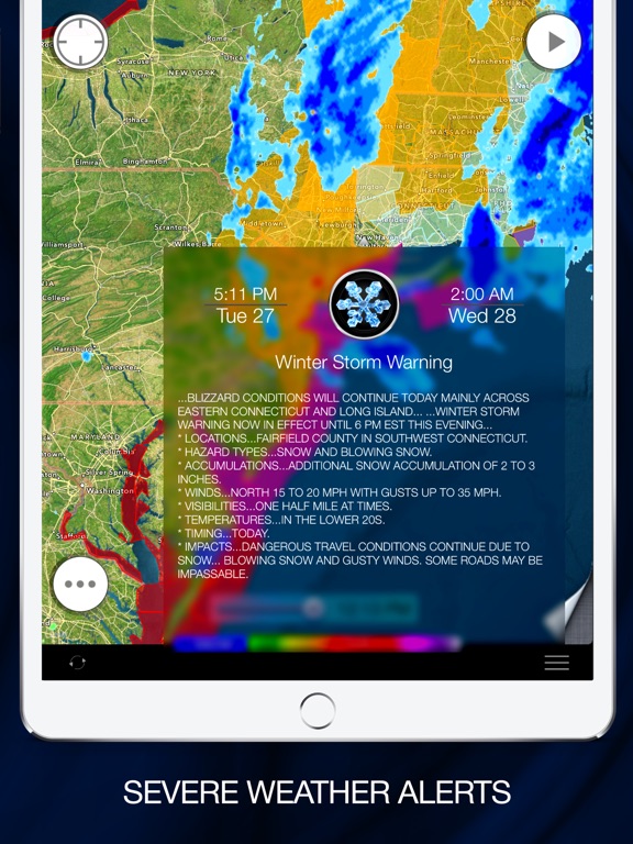 Radar MAX: NOAA Weather radar iPad Radar MAX: NOAA Weather radar iPad