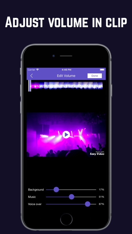 Savy Video Editor - Music screenshot-4