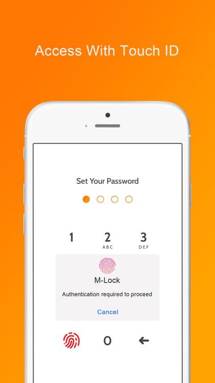 MLock-secure cloud for message