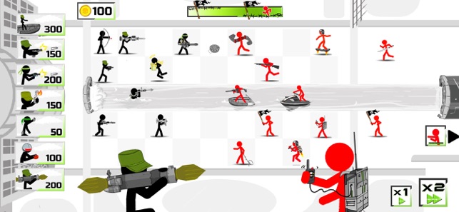 Stickman Army : The Defenders