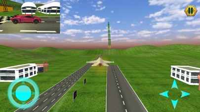 Jet Plane Vs Car Racing 3D screenshot 3