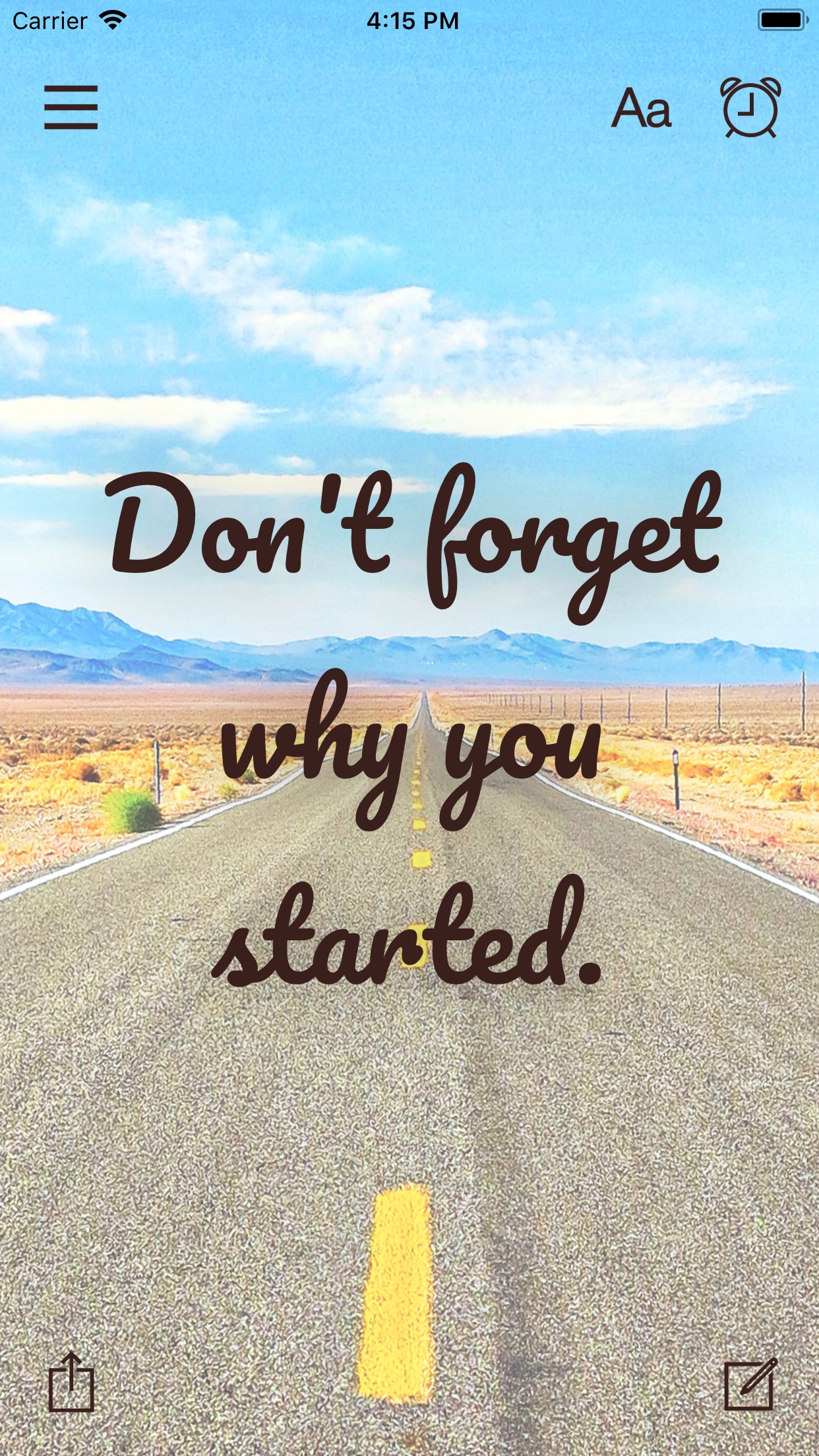 Screenshot do app Cheerleader - Stay Productive