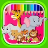 Zoo Animal Coloring Book Games Education