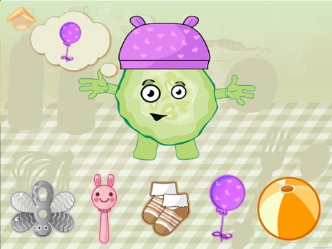 Скриншот из Funny Veggies! Educational games for children