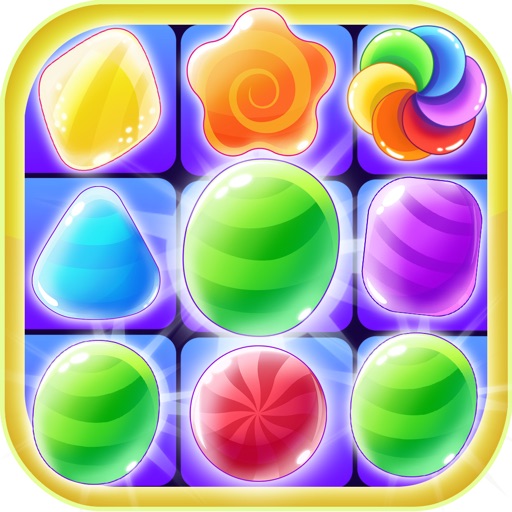 Candy Match: candy land board jelly matching game iOS App