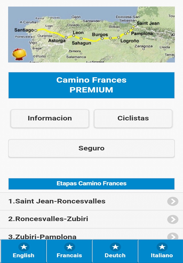 Camino Frances BASIC screenshot 3